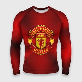 Мужской рашгард 3D с принтом Manchester United F.C. в Курске,  |  | england | football | logo | manchester united | sport | англия | арт | лига | лого | манчестер юнайтед | спорт | текстура | фк | футбол | футбольный клуб | эмблема