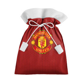 Подарочный 3D мешок с принтом Manchester United Knitted в Курске, 100% полиэстер | Размер: 29*39 см | england | football | logo | manchester united | pattern | sport | англия | арт | вязаный | лига | лого | манчестер юнайтед | переплет | свитер | спорт | текстура | узор | фк | футбол | футбольный клуб | эмблема