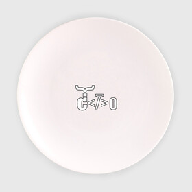 Тарелка с принтом Велосипед программиста в Курске, фарфор | диаметр - 210 мм
диаметр для нанесения принта - 120 мм | велосипед | код | программирование | программист | символы