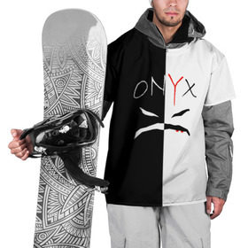 Накидка на куртку 3D с принтом ONYX в Курске, 100% полиэстер |  | Тематика изображения на принте: onyx | американская группа | группа | музыка | надпись | хип хоп