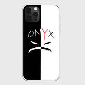 Чехол для iPhone 12 Pro с принтом ONYX. в Курске, силикон | область печати: задняя сторона чехла, без боковых панелей | onyx | американская группа | группа | музыка | надпись | хип хоп