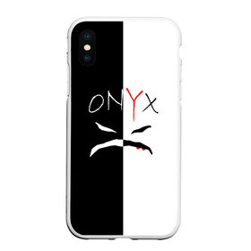 Чехол для iPhone XS Max матовый с принтом ONYX в Курске, Силикон | Область печати: задняя сторона чехла, без боковых панелей | onyx | американская группа | группа | музыка | надпись | хип хоп