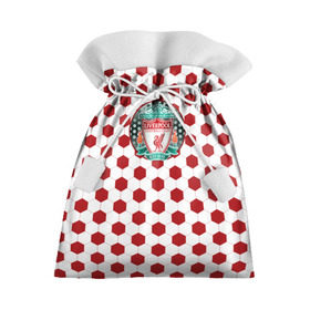 Подарочный 3D мешок с принтом FC Liverpool в Курске, 100% полиэстер | Размер: 29*39 см | 