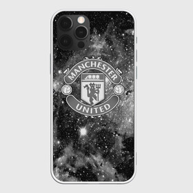 Чехол для iPhone 12 Pro с принтом Manchester United Cosmos  в Курске, силикон | область печати: задняя сторона чехла, без боковых панелей | england | football | logo | manchester united | sport | англия | арт | лига | лого | манчестер юнайтед | спорт | текстура | фк | футбол | футбольный клуб | эмблема