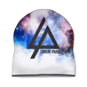 Шапка 3D с принтом Linkin park в Курске, 100% полиэстер | универсальный размер, печать по всей поверхности изделия | linkin park | punk | rock | альтернативный хип хоп | группа | инди поп | музыка | музыкальное произведение | ноты | панк | регги | рок | синти поп