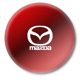 Значок с принтом MAZDA SPORT в Курске,  металл | круглая форма, металлическая застежка в виде булавки | auto | automobile | car | carbon | machine | mazda | motor | motor car | sport car | автомашина | бренд | легковой автомобиль | мазда | марка | спортивный автомобиль | тачка