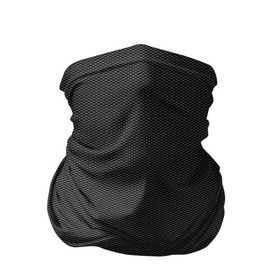 Бандана-труба 3D с принтом Кевлар Ультра в Курске, 100% полиэстер, ткань с особыми свойствами — Activecool | плотность 150‒180 г/м2; хорошо тянется, но сохраняет форму | black | carbon | карбон | кевлар | кольчуга