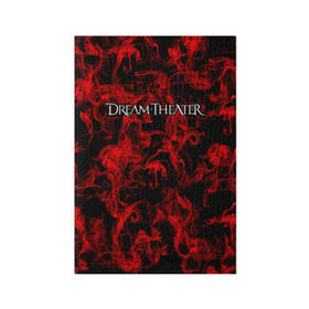 Обложка для паспорта матовая кожа с принтом Dream Theater в Курске, натуральная матовая кожа | размер 19,3 х 13,7 см; прозрачные пластиковые крепления | альтернативный | американская | глэм | готик | гранж | группа | метал | модные | музыка | пост | рок | хард