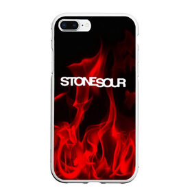 Чехол для iPhone 7Plus/8 Plus матовый с принтом STONE SOUR в Курске, Силикон | Область печати: задняя сторона чехла, без боковых панелей | Тематика изображения на принте: punk | rock | stone sour | альтернативный хип хоп | группа | инди поп | музыка | музыкальное произведение | ноты | панк | регги | рок | синти поп