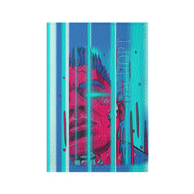 Обложка для паспорта матовая кожа с принтом Элджей в Курске, натуральная матовая кожа | размер 19,3 х 13,7 см; прозрачные пластиковые крепления | Тематика изображения на принте: sayonara boy | морген | сайонара | элджей