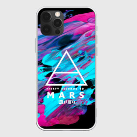 Чехол для iPhone 12 Pro Max с принтом 30 Seconds to Mars в Курске, Силикон |  | 30 seconds to mars | punk | rock | альтернативный хип хоп | группа | инди поп | музыка | музыкальное произведение | ноты | панк | регги | рок | синти поп