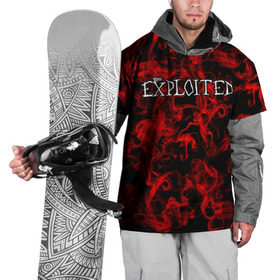 Накидка на куртку 3D с принтом The Exploited в Курске, 100% полиэстер |  | Тематика изображения на принте: 