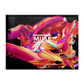 Обложка для студенческого билета с принтом MUSE в Курске, натуральная кожа | Размер: 11*8 см; Печать на всей внешней стороне | muse | punk | rock | альтернативный хип хоп | группа | инди поп | музыка | музыкальное произведение | ноты | панк | регги | рок | синти поп