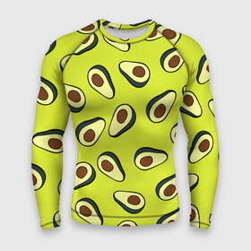Мужской рашгард 3D с принтом Авокадо в Курске,  |  | avocado | food | fruit | pattern | vegan | vegetarian | авокадо | веган | вегетарианство | еда | паттерн | правильное питание | фрукт