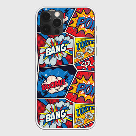 Чехол для iPhone 12 Pro Max с принтом Pop art pattern в Курске, Силикон |  | 60 | america | art | bang | boom | bright | comics | craft | culture | pattern | pop | popart | usa | америка | бум | искусство | комикс | крафт | культура | паттерн | поп | сша | яркий