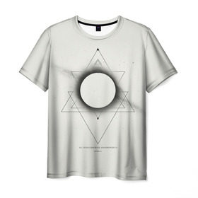 Мужская футболка 3D с принтом Architects в Курске, 100% полиэфир | прямой крой, круглый вырез горловины, длина до линии бедер | архитектс