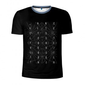Мужская футболка 3D спортивная с принтом Architects в Курске, 100% полиэстер с улучшенными характеристиками | приталенный силуэт, круглая горловина, широкие плечи, сужается к линии бедра | Тематика изображения на принте: архитектс