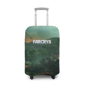 Чехол для чемодана 3D с принтом Far Cry Vietnam в Курске, 86% полиэфир, 14% спандекс | двустороннее нанесение принта, прорези для ручек и колес | Тематика изображения на принте: 