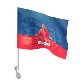 Флаг для автомобиля с принтом Joseph Seed Family в Курске, 100% полиэстер | Размер: 30*21 см | 