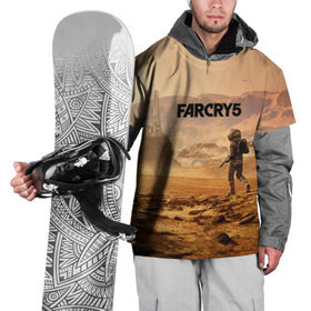 Накидка на куртку 3D с принтом Far Cry 5 Mars в Курске, 100% полиэстер |  | 