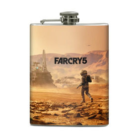 Фляга с принтом Far Cry 5 Mars в Курске, металлический корпус | емкость 0,22 л, размер 125 х 94 мм. Виниловая наклейка запечатывается полностью | 