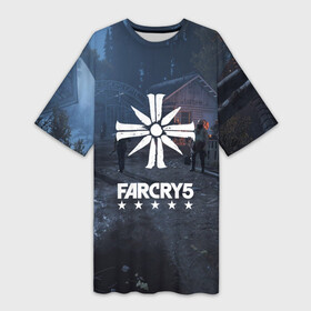 Платье-футболка 3D с принтом Cult Far Cry в Курске,  |  | 