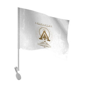 Флаг для автомобиля с принтом Amaranthe в Курске, 100% полиэстер | Размер: 30*21 см | amaranthe | амаранте | датская | дэт | метал | пауэр | шведская