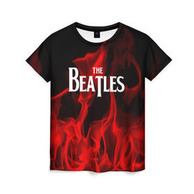 Женская футболка 3D с принтом The Beatles в Курске, 100% полиэфир ( синтетическое хлопкоподобное полотно) | прямой крой, круглый вырез горловины, длина до линии бедер | beatles | punk | rock | the beatles | альтернативный хип хоп | группа | инди поп | музыка | музыкальное произведение | ноты | панк | регги | рок | синти поп