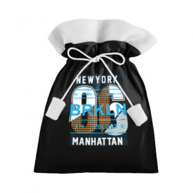 Подарочный 3D мешок с принтом Бруклин Нью-Йорк в Курске, 100% полиэстер | Размер: 29*39 см | Тематика изображения на принте: brooklyn | new york | urban | бронкс | бруклин | манхеттен | манхэттен | нью йорк | сша | урбан | урбан стиль | штаты