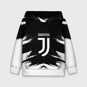 Детская толстовка 3D с принтом JUVENTUS в Курске, 100% полиэстер | двухслойный капюшон со шнурком для регулировки, мягкие манжеты на рукавах и по низу толстовки, спереди карман-кенгуру с мягким внутренним слоем | football | soccer | ювентус