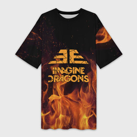 Платье-футболка 3D с принтом Imagine Dragons в Курске,  |  | dragons | imagine | альтернативный | американская | арена | бэн макки | группа | драгонс | дэн платцман | дэн рейнольдс | имеджин | инди | индирок | поп | рок | уэйн сермон | электроник