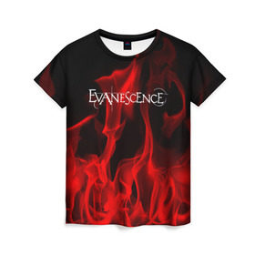 Женская футболка 3D с принтом Evanescence в Курске, 100% полиэфир ( синтетическое хлопкоподобное полотно) | прямой крой, круглый вырез горловины, длина до линии бедер | evanescence | punk | rock | альтернативный хип хоп | группа | инди поп | музыка | музыкальное произведение | ноты | панк | регги | рок | синти поп