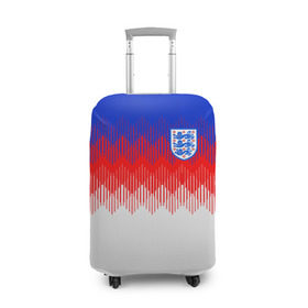 Чехол для чемодана 3D с принтом Англия тренировочная форма ЧМ-2018 в Курске, 86% полиэфир, 14% спандекс | двустороннее нанесение принта, прорези для ручек и колес | англия | сборная англии | тренировочная форма | футбол | чемпионат мира по футболу