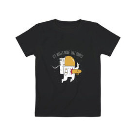 Детская футболка хлопок с принтом Чужой в Курске, 100% хлопок | круглый вырез горловины, полуприлегающий силуэт, длина до линии бедер | alien | facehugger | лицехват | хищник | чужой