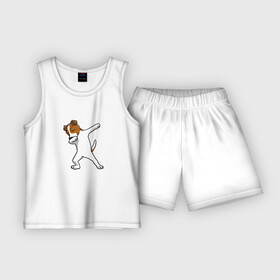 Детская пижама с шортами хлопок с принтом джек победитель в Курске,  |  | джек | джек рассел | рассел | терьер
