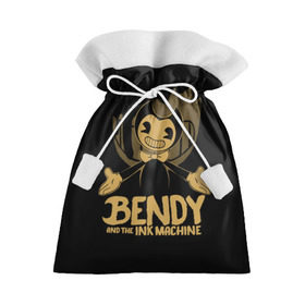 Подарочный 3D мешок с принтом Bendy and the ink machine (20) в Курске, 100% полиэстер | Размер: 29*39 см | Тематика изображения на принте: bendy | bendy and the ink machine | game | horror | ink | machine | trend | video game