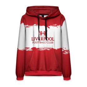 Мужская толстовка 3D с принтом Liverpool FC в Курске, 100% полиэстер | двухслойный капюшон со шнурком для регулировки, мягкие манжеты на рукавах и по низу толстовки, спереди карман-кенгуру с мягким внутренним слоем. | liverpool | английский | англия | британия | британский | клуб | ливерпуль | фк | футбол | футбольный