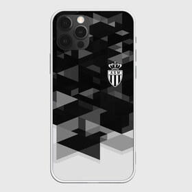 Чехол для iPhone 12 Pro Max с принтом Monaco Geometry Sport в Курске, Силикон |  | abstraction | championship | fc | football | footer | monaco | polygon | soccer | socker | sport | абстракция | монако | одежда | спорт | спортивный | униформа | футбол | футбольный клуб | чемпионат