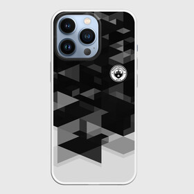 Чехол для iPhone 13 Pro с принтом Manchester city Geometry Sport в Курске,  |  | abstraction | championship | fc | football | footer | manchester city | polygon | soccer | socker | sport | абстракция | одежда | спорт | спортивный | униформа | футбол | футбольный клуб | чемпионат