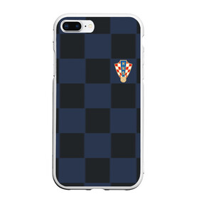 Чехол для iPhone 7Plus/8 Plus матовый с принтом Хорватия форма гостевая 2018 в Курске, Силикон | Область печати: задняя сторона чехла, без боковых панелей | 