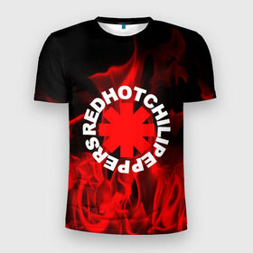 Мужская футболка 3D спортивная с принтом Red Hot Chili Peppers в Курске, 100% полиэстер с улучшенными характеристиками | приталенный силуэт, круглая горловина, широкие плечи, сужается к линии бедра | red hot chili peppers | rhcp | перцы | ред хот чили пепперс | рхчп | рэд