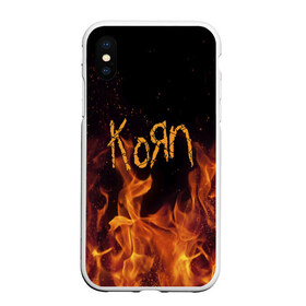 Чехол для iPhone XS Max матовый с принтом Korn в Курске, Силикон | Область печати: задняя сторона чехла, без боковых панелей | korn | koяn | альтернативный | арвизу | гранж | грув | группа | дэвис | корн | коян | лузье | манки | метал | музыка | нюметал | панк | песни | рок | уэлч | филди | филипп | хэд | череп | шаффер