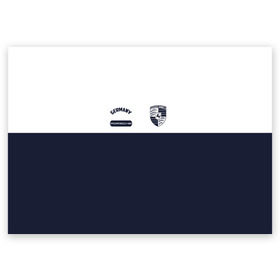 Поздравительная открытка с принтом Porsche в Курске, 100% бумага | плотность бумаги 280 г/м2, матовая, на обратной стороне линовка и место для марки
 | 991 | ag | cayenne | macan | panamera | porsche | sport | volkswagen group | авто | автомобиль | знак | лого | машина | порсше | порш | порше | седан | символ | спорт | тачка | хэтчбек | эмблема