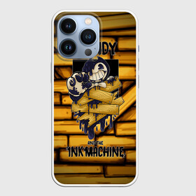 Чехол для iPhone 13 Pro с принтом Bendy and the ink machine (26) в Курске,  |  | Тематика изображения на принте: bendy | bendy and the ink machine | game | horror | ink | machine | trend | video game