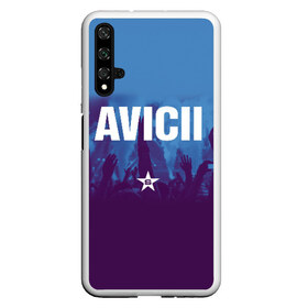 Чехол для Honor 20 с принтом Avicii в Курске, Силикон | Область печати: задняя сторона чехла, без боковых панелей | Тематика изображения на принте: 