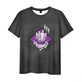 Мужская футболка 3D с принтом Barbecue & Chilli в Курске, 100% полиэфир | прямой крой, круглый вырез горловины, длина до линии бедер | barbecue  chilli | dbd | dead by daylight | барбекю и чили | дбд