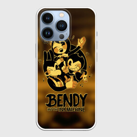 Чехол для iPhone 13 Pro с принтом Bendy and the ink machine (32) в Курске,  |  | Тематика изображения на принте: bendy | bendy and the ink machine | game | horror | ink | machine | trend | video game | бенди | бэнди