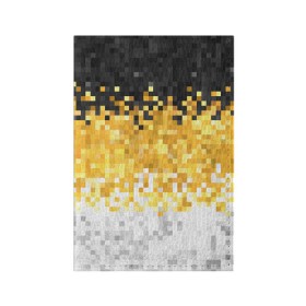 Обложка для паспорта матовая кожа с принтом 1858 Имперский флаг пикселами в Курске, натуральная матовая кожа | размер 19,3 х 13,7 см; прозрачные пластиковые крепления | Тематика изображения на принте: camouflage fabric suprime military | военный триколор россии | камуфляж имперский флаг россии | камуфляжный | текстура вежливых | черно желто белый