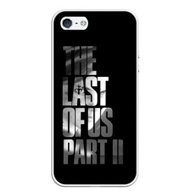Чехол для iPhone 5/5S матовый с принтом The Last of Us II в Курске, Силикон | Область печати: задняя сторона чехла, без боковых панелей | the last of us | гриб | грибы | джоэл | кордицепс | пиратs | элли
