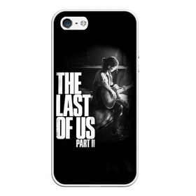 Чехол для iPhone 5/5S матовый с принтом The Last of Us II_ в Курске, Силикон | Область печати: задняя сторона чехла, без боковых панелей | the last of us | гриб | грибы | джоэл | кордицепс | пиратs | элли